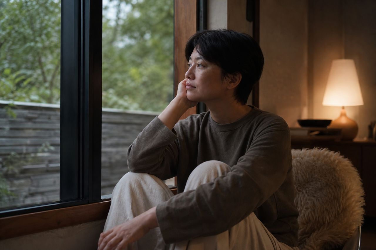 이혼 시 양육권, 법원이 양육자를 정할 때 보는 사정 관련 상황을 보여주는 이미지 — 서류를 검토하는 모습