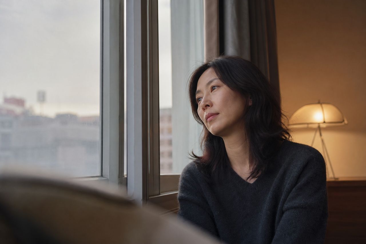 가게 권리금·임대차보증금이 재산분할 협의서에 빠졌다 — 소상공인이 이혼관련서류 작성 전 '사업재산 누락'으로 합의 후 분쟁 당하는 3가지 패턴 관련 상황을 보여주는 이미지 — 서류를 검토하는 모습