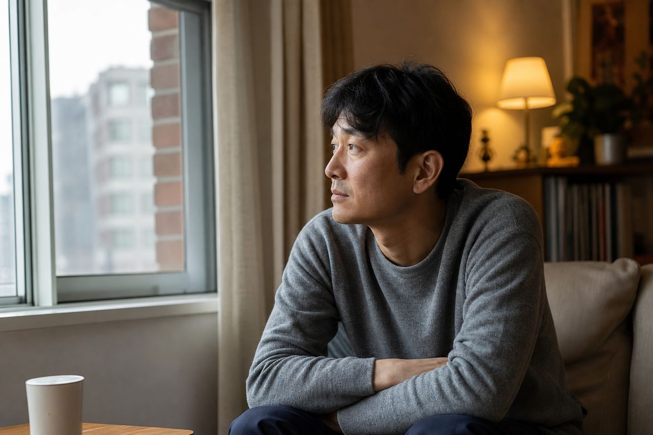협의이혼 절차, 신청부터 이혼신고까지 순서대로 관련 상황을 보여주는 이미지 — 서류를 검토하는 모습
