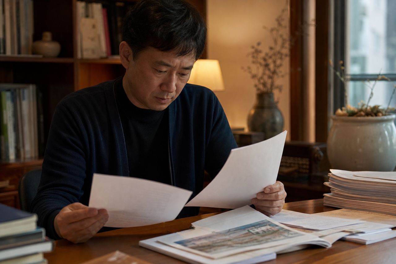 협의이혼 합의했는데 재산분할 다시 청구할 수 있을까? 관련 전문가 상담·서류 검토 장면