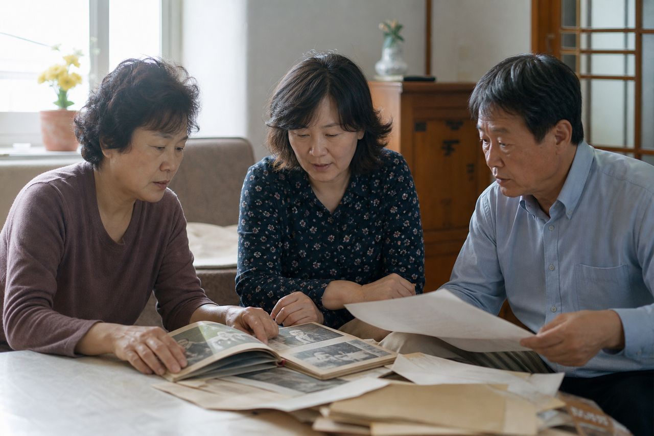 양육비 합의 금액, 나중에 올려달라고 청구할 수 있을까? 관련 상황을 보여주는 이미지 — 서류를 검토하는 모습