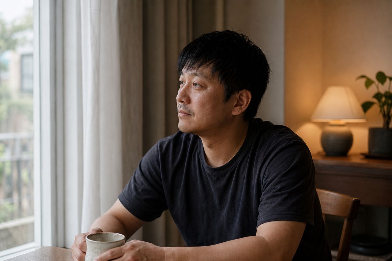 폐업 직전 치킨집 사장님이 이혼 소장 받았다 — 매출 0원짜리 가게, 재산분할에서 '권리금'과 '임대차보증금'은 어떻게 평가될까? 관련 상황을 보여주는 이미지 — 서류를 검토하는 모습