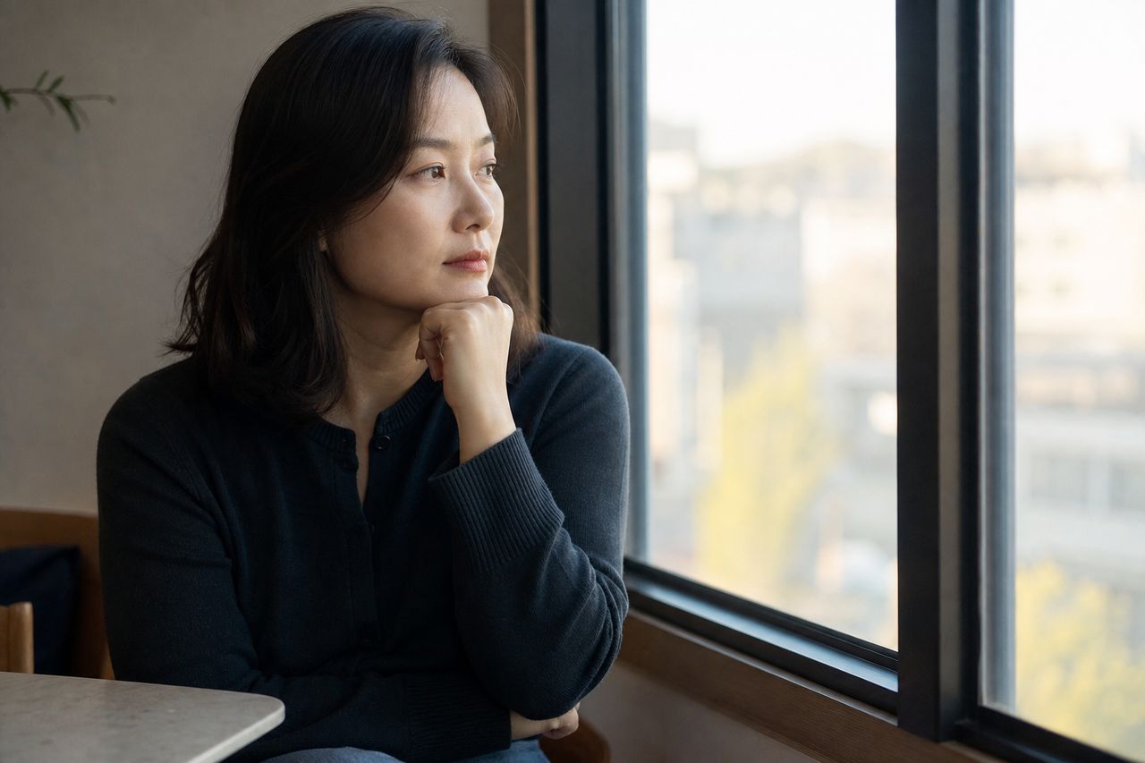 재판상 이혼이 인정되는 대표적인 사유와 판단 기준 관련 상황을 보여주는 이미지 — 서류를 검토하는 모습