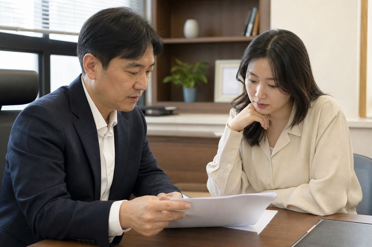 재판상 이혼이 인정되는 대표적인 사유와 판단 기준 관련 전문가 상담·서류 검토 장면