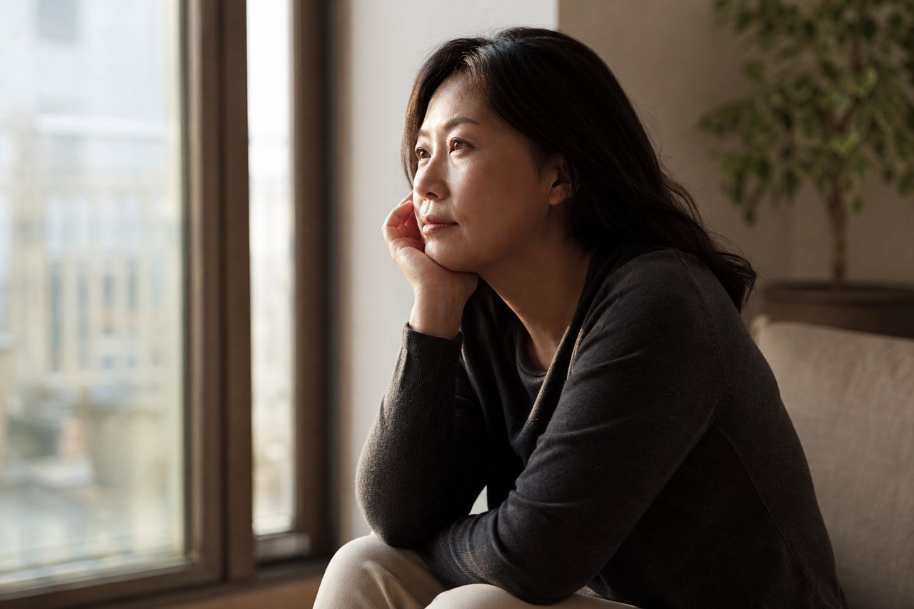 이혼 후 연금분할, 재산분할과 별도로 확인해야 할 절차 관련 상황을 보여주는 이미지 — 서류를 검토하는 모습