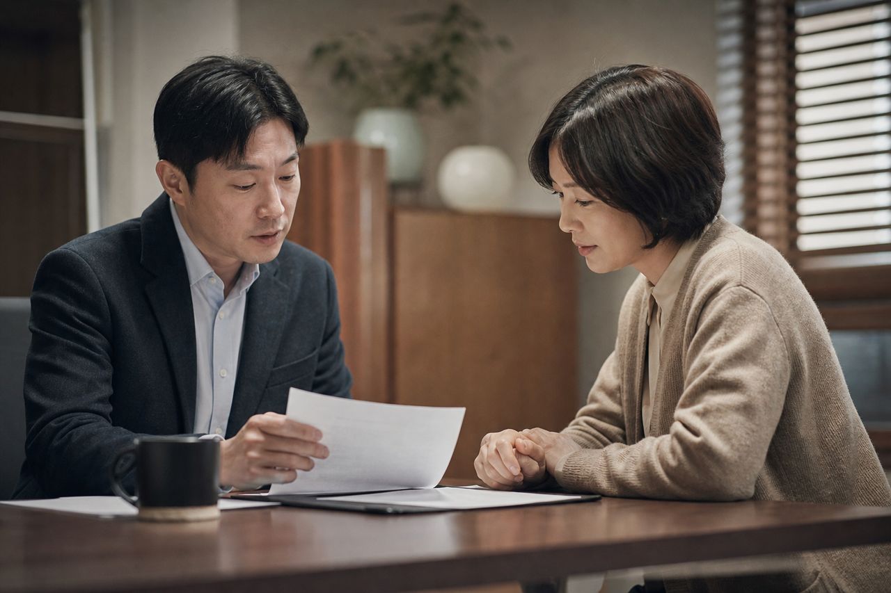 이혼 후 연금분할, 재산분할과 별도로 확인해야 할 절차 관련 전문가 상담·서류 검토 장면